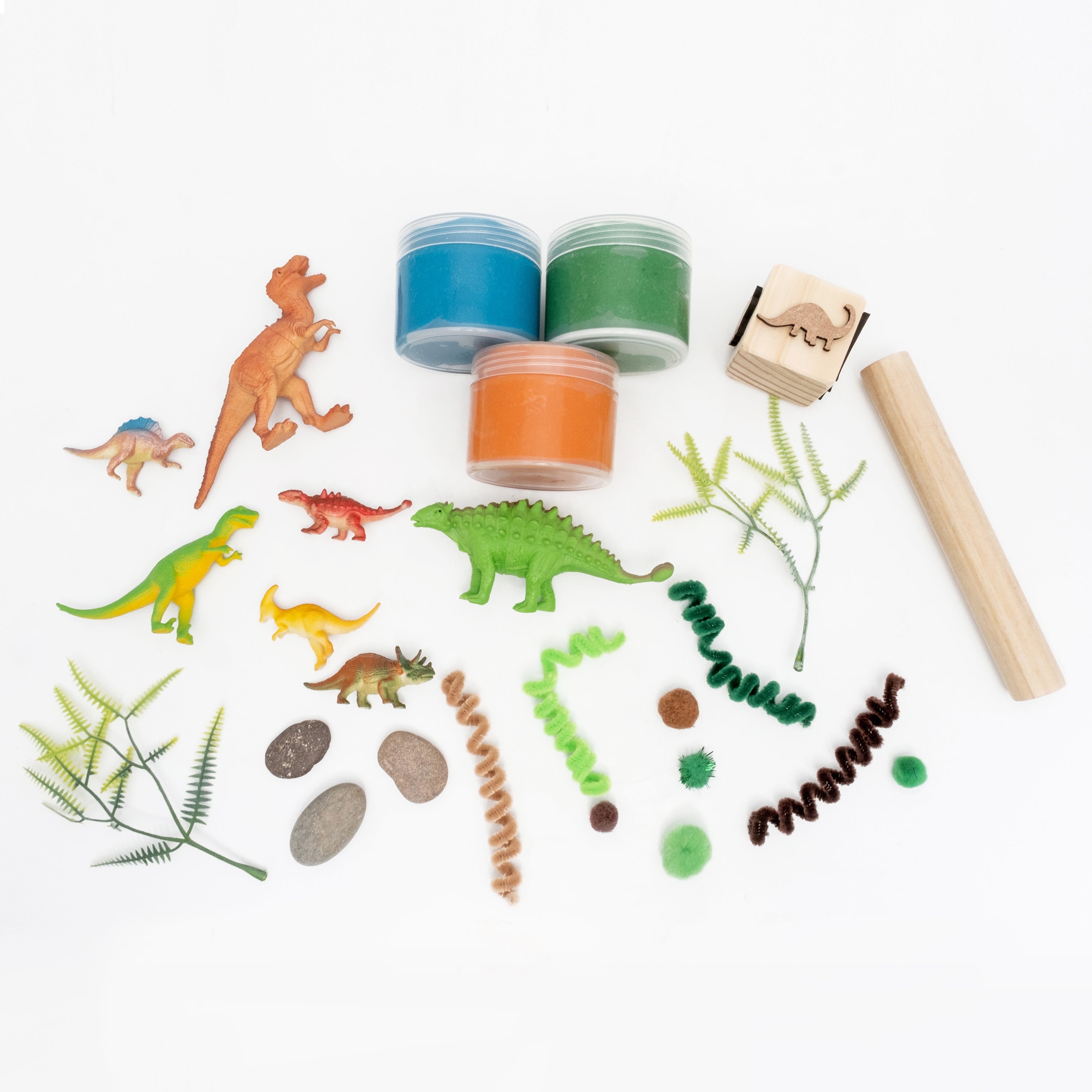 Dino Sensory Kit – Dot and Dough